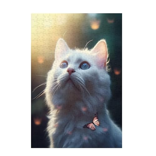 Katze Puzzle Schmetterling Puzzle Große 5000 Teile Erwachsene, Clevere Rätsel, Geschicklichkeitsspiel für die Ganze Familie, Holz Farbenfrohes Jigsaws mit Geschenkbox, Deko Wohnzimmer 105x156cm D-1628 Katze Puzzle Schmetterling Puzzle Große 5000 Teile Erwachsene, Clevere Rätsel, Geschicklichkeitsspiel für die Ganze Familie, Holz Farbenfrohes Jigsaws mit Geschenkbox, Deko Wohnzimmer 105x156cm D-1628 von Wehsaeho