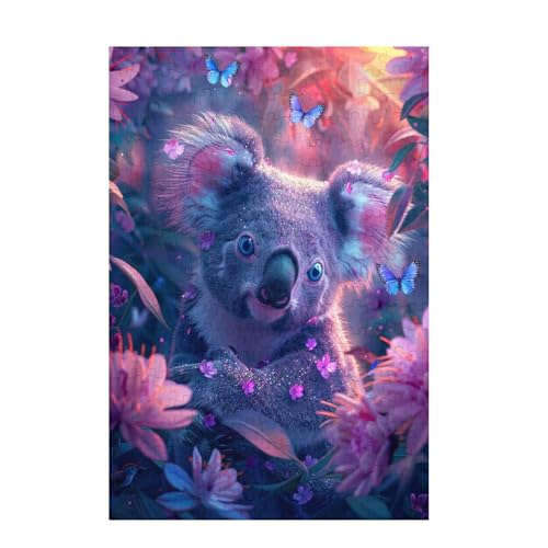 Koala Puzzle Blume Puzzle Große 3000 Teile Erwachsene, Clevere Rätsel, Geschicklichkeitsspiel für die Ganze Familie, Holz Farbenfrohes Jigsaws mit Geschenkbox Verpackung, Zimmer Deko 81x122cm D-1115 Koala Puzzle Blume Puzzle Große 3000 Teile Erwachsene, Clevere Rätsel, Geschicklichkeitsspiel für die Ganze Familie, Holz Farbenfrohes Jigsaws mit Geschenkbox Verpackung, Zimmer Deko 81x122cm D-1115 von Wehsaeho