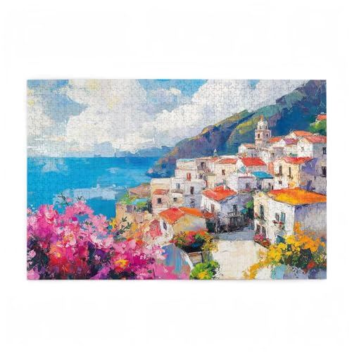 Landschaft Puzzle Berg Puzzle Große 3000 Teile Erwachsene, Clevere Rätsel, Geschicklichkeitsspiel für die Ganze Familie, Holz Farbenfrohes Jigsaws mit Geschenkbox, Geschenke für Frauen 81x122cm D-234 Landschaft Puzzle Berg Puzzle Große 3000 Teile Erwachsene, Clevere Rätsel, Geschicklichkeitsspiel für die Ganze Familie, Holz Farbenfrohes Jigsaws mit Geschenkbox, Geschenke für Frauen 81x122cm D-234 von Wehsaeho
