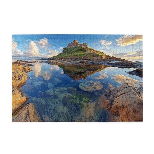 Landschaft Puzzle Meer Puzzle Große 1500 Teile Erwachsene, Clevere Rätsel, Geschicklichkeitsspiel für die Ganze Familie, Holz Farbenfrohes Jigsaws mit Geschenkbox, Geschenke für Frauen 87x57cm E-706 Landschaft Puzzle Meer Puzzle Große 1500 Teile Erwachsene, Clevere Rätsel, Geschicklichkeitsspiel für die Ganze Familie, Holz Farbenfrohes Jigsaws mit Geschenkbox, Geschenke für Frauen 87x57cm E-706 von Wehsaeho