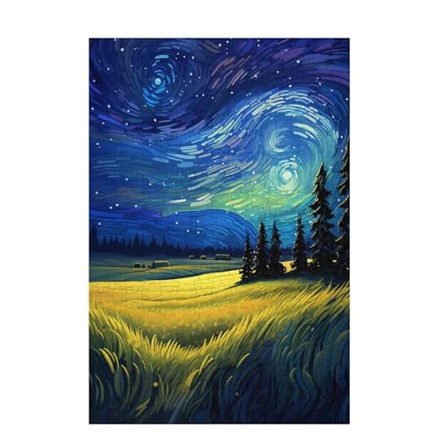 Landschaft Puzzle Sternenhimmel Puzzle Große 3000 Teile Erwachsene, Clevere Rätsel, Geschicklichkeitsspiel für die Ganze Familie, Holz Farbenfrohes Jigsaws mit Geschenkbox, Zimmer Deko 81x122cm D-1599 Landschaft Puzzle Sternenhimmel Puzzle Große 3000 Teile Erwachsene, Clevere Rätsel, Geschicklichkeitsspiel für die Ganze Familie, Holz Farbenfrohes Jigsaws mit Geschenkbox, Zimmer Deko 81x122cm D-1599 von Wehsaeho