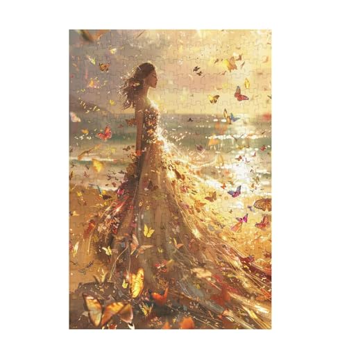 Mädchen Puzzle Schmetterling Puzzle Große 300 Teile Erwachsene, Clevere Rätsel, Geschicklichkeitsspiel für die Ganze Familie, Holz Farbenfrohes Jigsaws mit Geschenkbox, Deko Wohnzimmer 38x26cm D-1384 Mädchen Puzzle Schmetterling Puzzle Große 300 Teile Erwachsene, Clevere Rätsel, Geschicklichkeitsspiel für die Ganze Familie, Holz Farbenfrohes Jigsaws mit Geschenkbox, Deko Wohnzimmer 38x26cm D-1384 von Wehsaeho