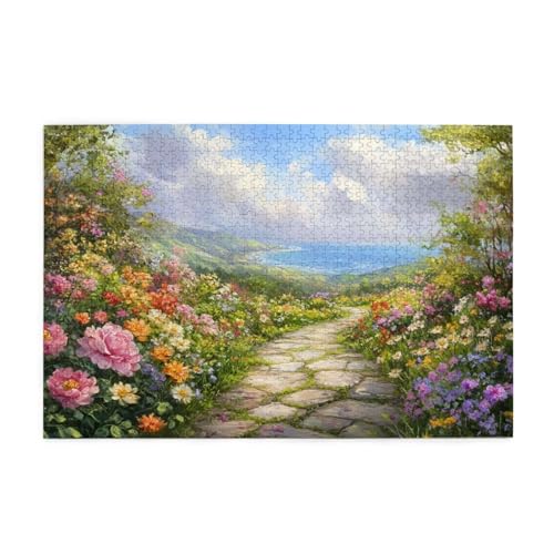 Meer Puzzle Blume Puzzle 300 Teile Erwachsene, Clevere Rätsel, Geschicklichkeitsspiel für die Ganze Familie, Holz Farbenfrohes Jigsaws mit Geschenkbox Verpackung, Geschenke für Frauen 38x26cm E-507 Meer Puzzle Blume Puzzle 300 Teile Erwachsene, Clevere Rätsel, Geschicklichkeitsspiel für die Ganze Familie, Holz Farbenfrohes Jigsaws mit Geschenkbox Verpackung, Geschenke für Frauen 38x26cm E-507 von Wehsaeho