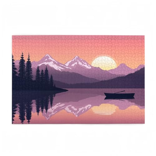 Mond Puzzle Boot Puzzle Große 6000 Teile Erwachsene, Clevere Rätsel, Geschicklichkeitsspiel für die Ganze Familie, Holz Farbenfrohes Jigsaws mit Geschenkbox Verpackung, Zimmer Deko 105x179cm D-473 Mond Puzzle Boot Puzzle Große 6000 Teile Erwachsene, Clevere Rätsel, Geschicklichkeitsspiel für die Ganze Familie, Holz Farbenfrohes Jigsaws mit Geschenkbox Verpackung, Zimmer Deko 105x179cm D-473 von Wehsaeho