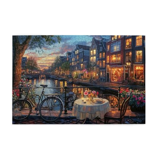 Nachtansicht Puzzle Blume Puzzle 300 Teile Erwachsene, Clevere Rätsel, Geschicklichkeitsspiel für die Ganze Familie, Holz Farbenfrohes Jigsaws mit Geschenkbox, Geschenke für Frauen 38x26cm E-1494 Nachtansicht Puzzle Blume Puzzle 300 Teile Erwachsene, Clevere Rätsel, Geschicklichkeitsspiel für die Ganze Familie, Holz Farbenfrohes Jigsaws mit Geschenkbox, Geschenke für Frauen 38x26cm E-1494 von Wehsaeho