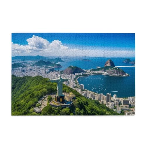 Natürliche Landschaft Puzzle Brasilien Puzzle 300 Teile Erwachsene, Clevere Rätsel, Geschicklichkeitsspiel für die Ganze Familie, Holz Farbenfrohes Jigsaws, Geschenke für Frauen 38x26cm E-408 Natürliche Landschaft Puzzle Brasilien Puzzle 300 Teile Erwachsene, Clevere Rätsel, Geschicklichkeitsspiel für die Ganze Familie, Holz Farbenfrohes Jigsaws, Geschenke für Frauen 38x26cm E-408 von Wehsaeho