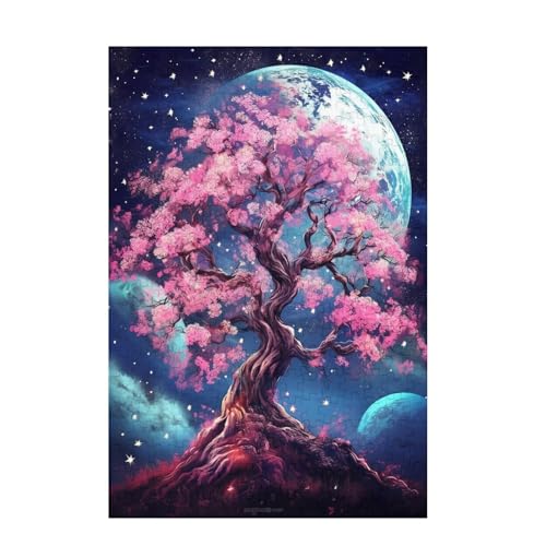 Puzzle 1000 Teile Baum des Lebens Puzzle Mond DIY Kreative Holz Jigsaws für Erwachsene mit Geschenkbox Verpackung, Impossible Herausfordernde Familie Aktivität Spiele, Deko Wohnzimmer 75x50cm D-1211 Puzzle 1000 Teile Baum des Lebens Puzzle Mond DIY Kreative Holz Jigsaws für Erwachsene mit Geschenkbox Verpackung, Impossible Herausfordernde Familie Aktivität Spiele, Deko Wohnzimmer 75x50cm D-1211 von Wehsaeho