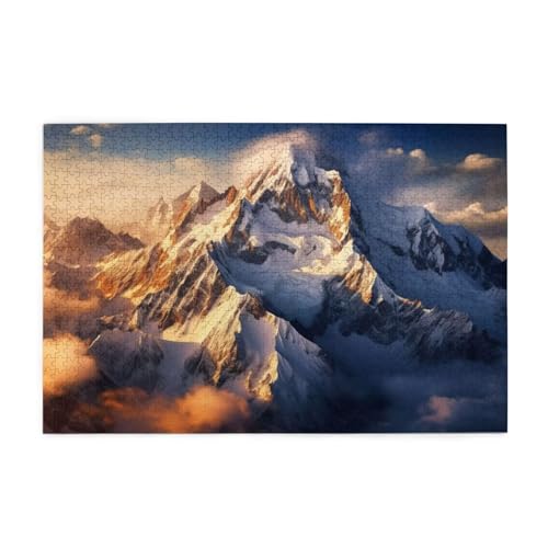 Puzzle 1000 Teile Berg Puzzle Natürliche Landschaft DIY Kreative Holz Jigsaws für Erwachsene, Impossible Herausfordernde Familie Aktivität Spiele, Deko Wohnzimmer, Geschenke für Frauen 75x50cm E-205 Puzzle 1000 Teile Berg Puzzle Natürliche Landschaft DIY Kreative Holz Jigsaws für Erwachsene, Impossible Herausfordernde Familie Aktivität Spiele, Deko Wohnzimmer, Geschenke für Frauen 75x50cm E-205 von Wehsaeho
