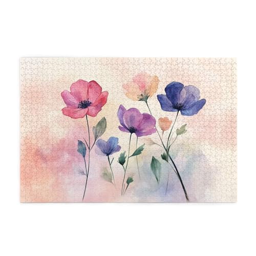 Puzzle 1000 Teile Blume Puzzle Einfachheit DIY Kreative Holz Jigsaws für Erwachsene mit Geschenkbox Verpackung, Impossible Herausfordernde Familie Aktivität Spiele, Wanddeko Geschenke 75x50cm E-1084 Puzzle 1000 Teile Blume Puzzle Einfachheit DIY Kreative Holz Jigsaws für Erwachsene mit Geschenkbox Verpackung, Impossible Herausfordernde Familie Aktivität Spiele, Wanddeko Geschenke 75x50cm E-1084 von Wehsaeho