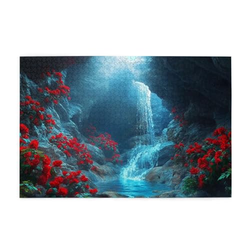 Puzzle 1000 Teile Blume Puzzle Fallen DIY Kreative Holz Jigsaws für Erwachsene mit Geschenkbox Verpackung, Impossible Herausfordernde Familie Aktivität Spiele, Deko Wohnzimmer Geschenke 75x50cm E-1208 Puzzle 1000 Teile Blume Puzzle Fallen DIY Kreative Holz Jigsaws für Erwachsene mit Geschenkbox Verpackung, Impossible Herausfordernde Familie Aktivität Spiele, Deko Wohnzimmer Geschenke 75x50cm E-1208 von Wehsaeho