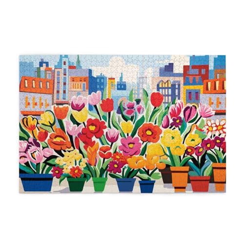 Puzzle 1000 Teile Blume Puzzle Farbe DIY Kreative Holz Jigsaws für Erwachsene mit Geschenkbox Verpackung, Impossible Herausfordernde Familie Aktivität Spiele, Deko Wohnzimmer Geschenke 75x50cm E-933 Puzzle 1000 Teile Blume Puzzle Farbe DIY Kreative Holz Jigsaws für Erwachsene mit Geschenkbox Verpackung, Impossible Herausfordernde Familie Aktivität Spiele, Deko Wohnzimmer Geschenke 75x50cm E-933 von Wehsaeho