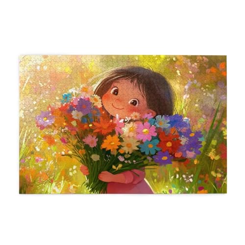 Puzzle 1000 Teile Blume Puzzle Karikatur DIY Kreative Holz Jigsaws für Erwachsene, Geschenkbox Verpackung, Impossible Herausfordernde Familie Aktivität Spiele, Deko Wohnzimmer Geschenke 75x50cm E-824 Puzzle 1000 Teile Blume Puzzle Karikatur DIY Kreative Holz Jigsaws für Erwachsene, Geschenkbox Verpackung, Impossible Herausfordernde Familie Aktivität Spiele, Deko Wohnzimmer Geschenke 75x50cm E-824 von Wehsaeho