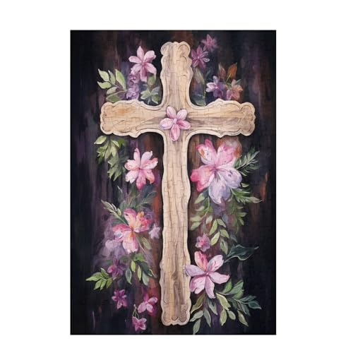 Puzzle 1000 Teile Blume Puzzle Kreuzen DIY Kreative Holz Jigsaws für Erwachsene mit Geschenkbox Verpackung, Impossible Herausfordernde Familie Aktivität Spiele, Deko Wohnzimmer 75x50cm D-1504 Puzzle 1000 Teile Blume Puzzle Kreuzen DIY Kreative Holz Jigsaws für Erwachsene mit Geschenkbox Verpackung, Impossible Herausfordernde Familie Aktivität Spiele, Deko Wohnzimmer 75x50cm D-1504 von Wehsaeho