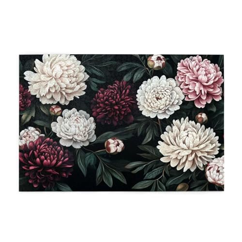Puzzle 1000 Teile Blume Puzzle Volltonfarbe DIY Kreative Holz Jigsaws für Erwachsene, Impossible Herausfordernde Familie Aktivität Spiele, Deko Wohnzimmer, Geschenke für Frauen 75x50cm E-1635 Puzzle 1000 Teile Blume Puzzle Volltonfarbe DIY Kreative Holz Jigsaws für Erwachsene, Impossible Herausfordernde Familie Aktivität Spiele, Deko Wohnzimmer, Geschenke für Frauen 75x50cm E-1635 von Wehsaeho