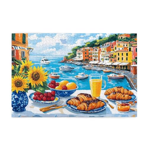 Puzzle 1000 Teile Küche Puzzle Landschaft DIY Kreative Holz Jigsaws für Erwachsene, Geschenkbox Verpackung, Impossible Herausfordernde Familie Aktivität Spiele, Deko Wohnzimmer 75x50cm E-1468 Puzzle 1000 Teile Küche Puzzle Landschaft DIY Kreative Holz Jigsaws für Erwachsene, Geschenkbox Verpackung, Impossible Herausfordernde Familie Aktivität Spiele, Deko Wohnzimmer 75x50cm E-1468 von Wehsaeho