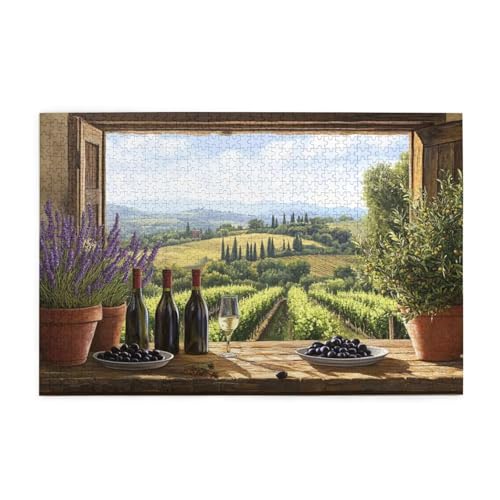 Puzzle 1000 Teile Landschaft Puzzle Sommer DIY Kreative Holz Jigsaws für Erwachsene, Geschenkbox Verpackung, Impossible Herausfordernde Familie Aktivität Spiele, Deko Wohnzimmer 75x50cm E-694 Puzzle 1000 Teile Landschaft Puzzle Sommer DIY Kreative Holz Jigsaws für Erwachsene, Geschenkbox Verpackung, Impossible Herausfordernde Familie Aktivität Spiele, Deko Wohnzimmer 75x50cm E-694 von Wehsaeho