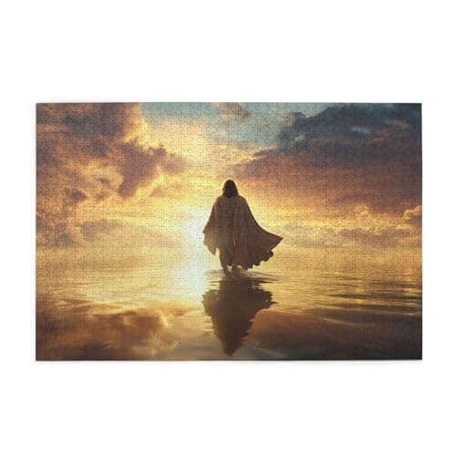 Puzzle 1000 Teile Mann Puzzle Sonnenuntergang DIY Kreative Holz Jigsaws für Erwachsene, Impossible Herausfordernde Familie Aktivität Spiele, Deko Wohnzimmer, Geschenke für Frauen 75x50cm E-272 Puzzle 1000 Teile Mann Puzzle Sonnenuntergang DIY Kreative Holz Jigsaws für Erwachsene, Impossible Herausfordernde Familie Aktivität Spiele, Deko Wohnzimmer, Geschenke für Frauen 75x50cm E-272 von Wehsaeho