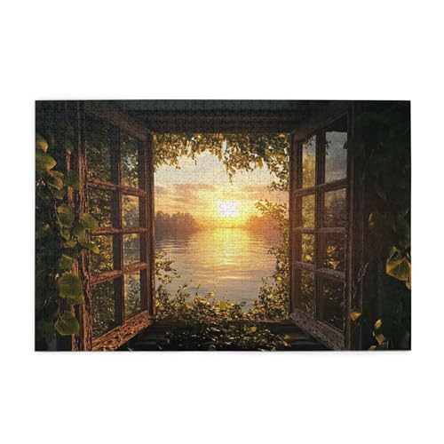Puzzle 1000 Teile Sonnenuntergang Puzzle Landschaft DIY Kreative Holz Jigsaws für Erwachsene, Impossible Herausfordernde Familie Aktivität Spiele, Deko Wohnzimmer, Geschenke für Frauen 75x50cm E-478 Puzzle 1000 Teile Sonnenuntergang Puzzle Landschaft DIY Kreative Holz Jigsaws für Erwachsene, Impossible Herausfordernde Familie Aktivität Spiele, Deko Wohnzimmer, Geschenke für Frauen 75x50cm E-478 von Wehsaeho