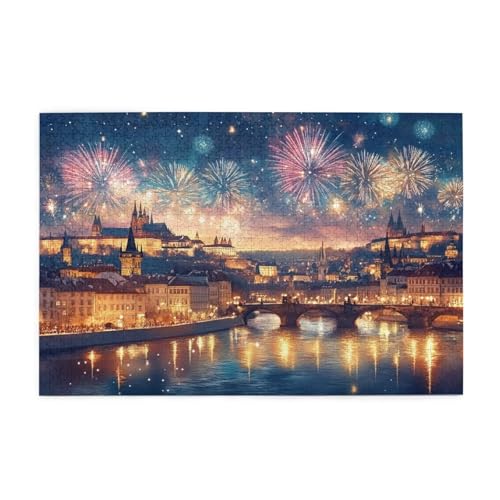 Puzzle 1000 Teile Stadtbild Puzzle Sternenhimmel DIY Kreative Holz Jigsaws für Erwachsene, Impossible Herausfordernde Familie Aktivität Spiele, Deko Wohnzimmer, Geschenke für Frauen 75x50cm E-1788 Puzzle 1000 Teile Stadtbild Puzzle Sternenhimmel DIY Kreative Holz Jigsaws für Erwachsene, Impossible Herausfordernde Familie Aktivität Spiele, Deko Wohnzimmer, Geschenke für Frauen 75x50cm E-1788 von Wehsaeho
