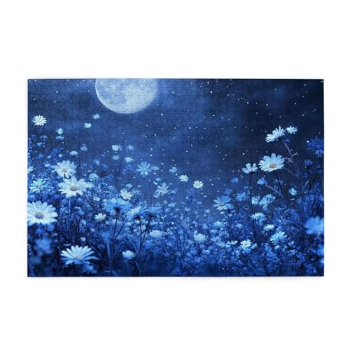 Puzzle 1000 Teile Sternenhimmel Puzzle Blume DIY Kreative Holz Jigsaws für Erwachsene, Impossible Herausfordernde Familie Aktivität Spiele, Deko Wohnzimmer, Geschenke für Frauen 75x50cm E-1222 Puzzle 1000 Teile Sternenhimmel Puzzle Blume DIY Kreative Holz Jigsaws für Erwachsene, Impossible Herausfordernde Familie Aktivität Spiele, Deko Wohnzimmer, Geschenke für Frauen 75x50cm E-1222 von Wehsaeho