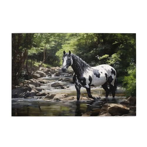 Puzzle 1000 Teile Tier Puzzle Wald DIY Kreative Holz Jigsaws für Erwachsene mit Geschenkbox Verpackung, Impossible Herausfordernde Familie Aktivität Spiele, Deko Wohnzimmer Geschenke 75x50cm E-97 Puzzle 1000 Teile Tier Puzzle Wald DIY Kreative Holz Jigsaws für Erwachsene mit Geschenkbox Verpackung, Impossible Herausfordernde Familie Aktivität Spiele, Deko Wohnzimmer Geschenke 75x50cm E-97 von Wehsaeho