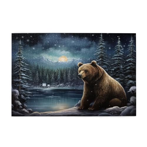 Puzzle 1000 Teile Tragen Puzzle Mond DIY Kreative Holz Jigsaws für Erwachsene mit Geschenkbox Verpackung, Impossible Herausfordernde Familie Aktivität Spiele, Deko Wohnzimmer Geschenke 75x50cm E-118 Puzzle 1000 Teile Tragen Puzzle Mond DIY Kreative Holz Jigsaws für Erwachsene mit Geschenkbox Verpackung, Impossible Herausfordernde Familie Aktivität Spiele, Deko Wohnzimmer Geschenke 75x50cm E-118 von Wehsaeho