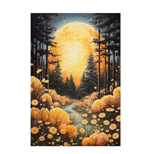 Puzzle 1000 Teile Wald Puzzle Mond DIY Kreative Holz Jigsaws für Erwachsene mit Geschenkbox Verpackung, Impossible Herausfordernde Familie Aktivität Spiele, Geschenke für Frauen 75x50cm D-1411 Puzzle 1000 Teile Wald Puzzle Mond DIY Kreative Holz Jigsaws für Erwachsene mit Geschenkbox Verpackung, Impossible Herausfordernde Familie Aktivität Spiele, Geschenke für Frauen 75x50cm D-1411 von Wehsaeho