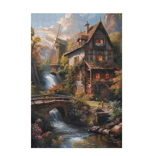 Puzzle 1000 Teile Windmühle Puzzle Blume DIY Kreative Holz Jigsaws für Erwachsene mit Geschenkbox Verpackung, Impossible Herausfordernde Familie Aktivität Spiele, Deko Wohnzimmer 75x50cm D-1237 Puzzle 1000 Teile Windmühle Puzzle Blume DIY Kreative Holz Jigsaws für Erwachsene mit Geschenkbox Verpackung, Impossible Herausfordernde Familie Aktivität Spiele, Deko Wohnzimmer 75x50cm D-1237 von Wehsaeho