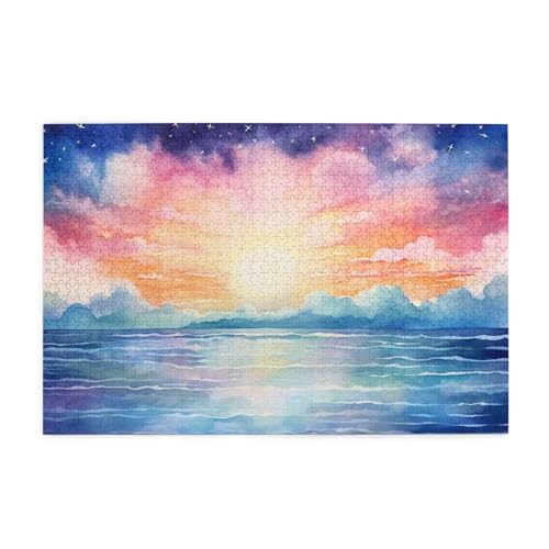 Puzzle 1000 Teile Wolke Puzzle Farbe DIY Kreative Holz Jigsaws für Erwachsene mit Geschenkbox Verpackung, Impossible Herausfordernde Familie Aktivität Spiele, Deko Wohnzimmer Geschenke 75x50cm E-169 Puzzle 1000 Teile Wolke Puzzle Farbe DIY Kreative Holz Jigsaws für Erwachsene mit Geschenkbox Verpackung, Impossible Herausfordernde Familie Aktivität Spiele, Deko Wohnzimmer Geschenke 75x50cm E-169 von Wehsaeho