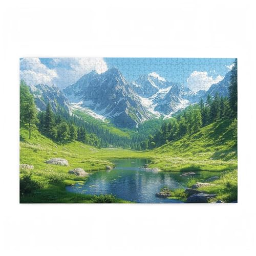Puzzle 1500 Teile Berg Puzzle Meer DIY Kreative Holz Jigsaws für Erwachsene mit Geschenkbox Verpackung, Impossible Herausfordernde Familie Aktivität Spiele, Wohnzimmer Deko Geschenke 87x57cm D-503 Puzzle 1500 Teile Berg Puzzle Meer DIY Kreative Holz Jigsaws für Erwachsene mit Geschenkbox Verpackung, Impossible Herausfordernde Familie Aktivität Spiele, Wohnzimmer Deko Geschenke 87x57cm D-503 von Wehsaeho