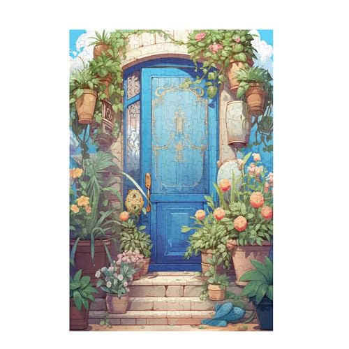 Puzzle 1500 Teile Blume Puzzle Anlage DIY Kreative Holz Jigsaws für Erwachsene mit Geschenkbox Verpackung, Impossible Herausfordernde Familie Aktivität Spiele, Geschenke für Frauen 87x57cm D-1340 von Wehsaeho