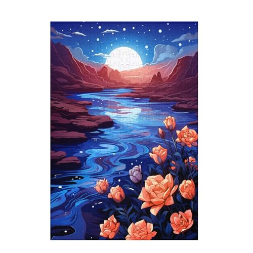 Puzzle 1500 Teile Blume Puzzle Mond DIY Kreative Holz Jigsaws für Erwachsene mit Geschenkbox, Impossible Herausfordernde Familie Aktivität Spiele, Deko Wohnzimmer, Geschenke für Frauen 87x57cm D-1747 Puzzle 1500 Teile Blume Puzzle Mond DIY Kreative Holz Jigsaws für Erwachsene mit Geschenkbox, Impossible Herausfordernde Familie Aktivität Spiele, Deko Wohnzimmer, Geschenke für Frauen 87x57cm D-1747 von Wehsaeho