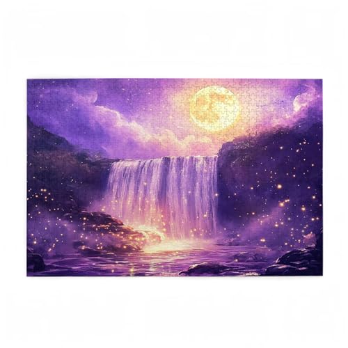 Puzzle 1500 Teile Fallen Puzzle Mond DIY Kreative Holz Jigsaws für Erwachsene mit Geschenkbox, Impossible Herausfordernde Familie Aktivität Spiele, Deko Wohnzimmer, Geschenke für Frauen 87x57cm D-293 Puzzle 1500 Teile Fallen Puzzle Mond DIY Kreative Holz Jigsaws für Erwachsene mit Geschenkbox, Impossible Herausfordernde Familie Aktivität Spiele, Deko Wohnzimmer, Geschenke für Frauen 87x57cm D-293 von Wehsaeho
