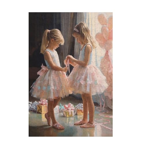 Puzzle 200 Teile Ballett Puzzle Mädchen DIY Kreative Holz Jigsaws für Erwachsene mit Geschenkbox Verpackung, Impossible Herausfordernde Familie Aktivität Spiele, Deko Wohnzimmer 35x25cm D-1508 Puzzle 200 Teile Ballett Puzzle Mädchen DIY Kreative Holz Jigsaws für Erwachsene mit Geschenkbox Verpackung, Impossible Herausfordernde Familie Aktivität Spiele, Deko Wohnzimmer 35x25cm D-1508 von Wehsaeho