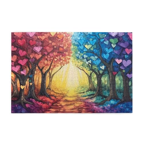 Puzzle 200 Teile Baum Puzzle Herz DIY Kreative Holz Jigsaws für Erwachsene mit Geschenkbox Verpackung, Impossible Herausfordernde Familie Aktivität Spiele, Deko Wohnzimmer Geschenke 35x25cm E-1409 Puzzle 200 Teile Baum Puzzle Herz DIY Kreative Holz Jigsaws für Erwachsene mit Geschenkbox Verpackung, Impossible Herausfordernde Familie Aktivität Spiele, Deko Wohnzimmer Geschenke 35x25cm E-1409 von Wehsaeho