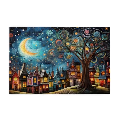 Puzzle 200 Teile Baum des Lebens Puzzle Sternenhimmel DIY Kreative Holz Jigsaws für Erwachsene, Impossible Herausfordernde Familie Aktivität Spiele, Deko Wohnzimmer, Geschenke für Frauen 35x25cm E-450 Puzzle 200 Teile Baum des Lebens Puzzle Sternenhimmel DIY Kreative Holz Jigsaws für Erwachsene, Impossible Herausfordernde Familie Aktivität Spiele, Deko Wohnzimmer, Geschenke für Frauen 35x25cm E-450 von Wehsaeho
