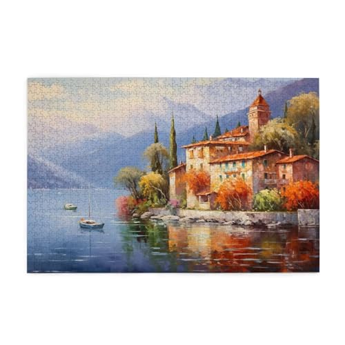 Puzzle 200 Teile Berg Puzzle Landschaft DIY Kreative Holz Jigsaws für Erwachsene, Geschenkbox Verpackung, Impossible Herausfordernde Familie Aktivität Spiele, Deko Wohnzimmer Geschenke 35x25cm E-663 Puzzle 200 Teile Berg Puzzle Landschaft DIY Kreative Holz Jigsaws für Erwachsene, Geschenkbox Verpackung, Impossible Herausfordernde Familie Aktivität Spiele, Deko Wohnzimmer Geschenke 35x25cm E-663 von Wehsaeho