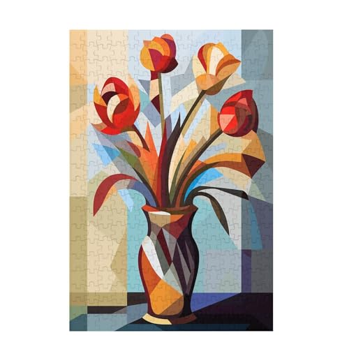 Puzzle 200 Teile Blume Puzzle Abstrakt DIY Kreative Holz Jigsaws für Erwachsene mit Geschenkbox Verpackung, Impossible Herausfordernde Familie Aktivität Spiele, Deko Wohnzimmer 35x25cm D-1645 Puzzle 200 Teile Blume Puzzle Abstrakt DIY Kreative Holz Jigsaws für Erwachsene mit Geschenkbox Verpackung, Impossible Herausfordernde Familie Aktivität Spiele, Deko Wohnzimmer 35x25cm D-1645 von Wehsaeho