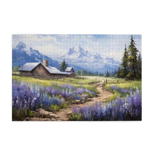 Puzzle 200 Teile Blume Puzzle Berg DIY Kreative Holz Jigsaws für Erwachsene mit Geschenkbox Verpackung, Impossible Herausfordernde Familie Aktivität Spiele, Deko Wohnzimmer Geschenke 35x25cm E-54 Puzzle 200 Teile Blume Puzzle Berg DIY Kreative Holz Jigsaws für Erwachsene mit Geschenkbox Verpackung, Impossible Herausfordernde Familie Aktivität Spiele, Deko Wohnzimmer Geschenke 35x25cm E-54 von Wehsaeho