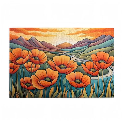 Puzzle 200 Teile Blume Puzzle Berg DIY Kreative Holz Jigsaws für Erwachsene mit Geschenkbox Verpackung, Impossible Herausfordernde Familie Aktivität Spiele, Wohnzimmer Deko Geschenke 35x25cm D-384 Puzzle 200 Teile Blume Puzzle Berg DIY Kreative Holz Jigsaws für Erwachsene mit Geschenkbox Verpackung, Impossible Herausfordernde Familie Aktivität Spiele, Wohnzimmer Deko Geschenke 35x25cm D-384 von Wehsaeho