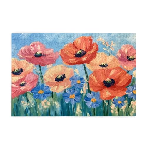 Puzzle 200 Teile Blume Puzzle Blau DIY Kreative Holz Jigsaws für Erwachsene mit Geschenkbox Verpackung, Impossible Herausfordernde Familie Aktivität Spiele, Deko Wohnzimmer Geschenke 35x25cm E-1410 Puzzle 200 Teile Blume Puzzle Blau DIY Kreative Holz Jigsaws für Erwachsene mit Geschenkbox Verpackung, Impossible Herausfordernde Familie Aktivität Spiele, Deko Wohnzimmer Geschenke 35x25cm E-1410 von Wehsaeho