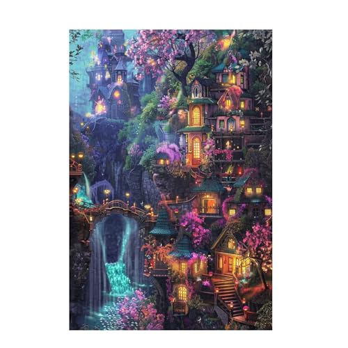 Puzzle 200 Teile Blume Puzzle Brücke DIY Kreative Holz Jigsaws für Erwachsene mit Geschenkbox, Impossible Herausfordernde Familie Aktivität Spiele, Deko Wohnzimmer, Geschenke für Frauen 35x25cm D-1010 Puzzle 200 Teile Blume Puzzle Brücke DIY Kreative Holz Jigsaws für Erwachsene mit Geschenkbox, Impossible Herausfordernde Familie Aktivität Spiele, Deko Wohnzimmer, Geschenke für Frauen 35x25cm D-1010 von Wehsaeho