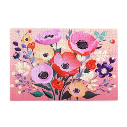 Puzzle 200 Teile Blume Puzzle Einfachheit DIY Kreative Holz Jigsaws für Erwachsene, Geschenkbox Verpackung, Impossible Herausfordernde Familie Aktivität Spiele, Deko Wohnzimmer Geschenke 35x25cm E-312 Puzzle 200 Teile Blume Puzzle Einfachheit DIY Kreative Holz Jigsaws für Erwachsene, Geschenkbox Verpackung, Impossible Herausfordernde Familie Aktivität Spiele, Deko Wohnzimmer Geschenke 35x25cm E-312 von Wehsaeho