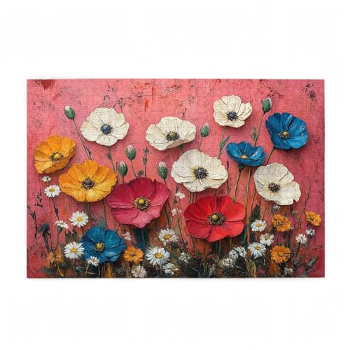 Puzzle 200 Teile Blume Puzzle Farbe DIY Kreative Holz Jigsaws für Erwachsene mit Geschenkbox Verpackung, Impossible Herausfordernde Familie Aktivität Spiele, Geschenke für Frauen 35x25cm D-465 Puzzle 200 Teile Blume Puzzle Farbe DIY Kreative Holz Jigsaws für Erwachsene mit Geschenkbox Verpackung, Impossible Herausfordernde Familie Aktivität Spiele, Geschenke für Frauen 35x25cm D-465 von Wehsaeho