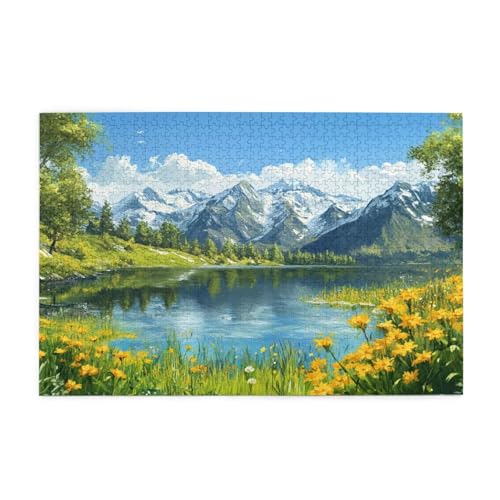 Puzzle 200 Teile Blume Puzzle Gelb DIY Kreative Holz Jigsaws für Erwachsene mit Geschenkbox Verpackung, Impossible Herausfordernde Familie Aktivität Spiele, Deko Wohnzimmer Geschenke 35x25cm E-1821 Puzzle 200 Teile Blume Puzzle Gelb DIY Kreative Holz Jigsaws für Erwachsene mit Geschenkbox Verpackung, Impossible Herausfordernde Familie Aktivität Spiele, Deko Wohnzimmer Geschenke 35x25cm E-1821 von Wehsaeho