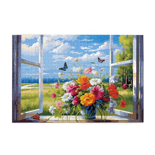 Puzzle 200 Teile Blume Puzzle Landschaft DIY Kreative Holz Jigsaws für Erwachsene, Geschenkbox Verpackung, Impossible Herausfordernde Familie Aktivität Spiele, Deko Wohnzimmer Geschenke 35x25cm E-103 Puzzle 200 Teile Blume Puzzle Landschaft DIY Kreative Holz Jigsaws für Erwachsene, Geschenkbox Verpackung, Impossible Herausfordernde Familie Aktivität Spiele, Deko Wohnzimmer Geschenke 35x25cm E-103 von Wehsaeho