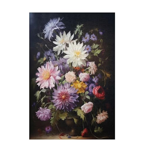 Puzzle 200 Teile Blume Puzzle Retro DIY Kreative Holz Jigsaws für Erwachsene mit Geschenkbox, Impossible Herausfordernde Familie Aktivität Spiele, Deko Wohnzimmer, Geschenke für Frauen 35x25cm D-1500 Puzzle 200 Teile Blume Puzzle Retro DIY Kreative Holz Jigsaws für Erwachsene mit Geschenkbox, Impossible Herausfordernde Familie Aktivität Spiele, Deko Wohnzimmer, Geschenke für Frauen 35x25cm D-1500 von Wehsaeho