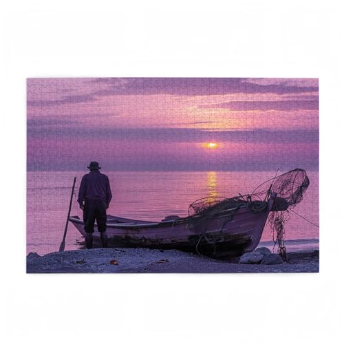 Puzzle 200 Teile Boot Puzzle Meer DIY Kreative Holz Jigsaws für Erwachsene mit Geschenkbox Verpackung, Impossible Herausfordernde Familie Aktivität Spiele, Wohnzimmer Deko Geschenke 35x25cm D-265 Puzzle 200 Teile Boot Puzzle Meer DIY Kreative Holz Jigsaws für Erwachsene mit Geschenkbox Verpackung, Impossible Herausfordernde Familie Aktivität Spiele, Wohnzimmer Deko Geschenke 35x25cm D-265 von Wehsaeho