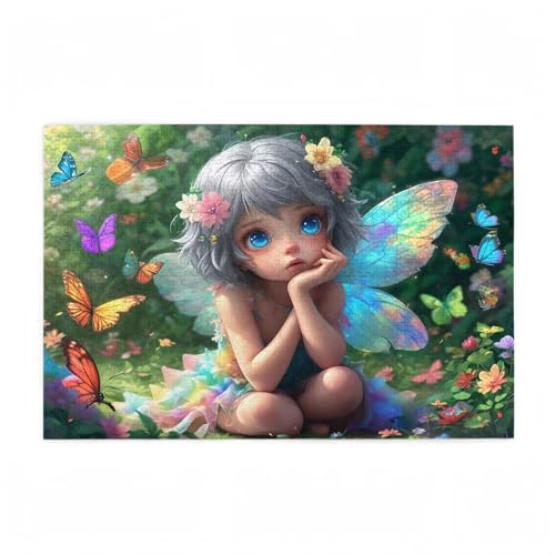 Puzzle 200 Teile Engel Puzzle Mädchen DIY Kreative Holz Jigsaws für Erwachsene mit Geschenkbox, Impossible Herausfordernde Familie Aktivität Spiele, Deko Wohnzimmer, Geschenke für Frauen 35x25cm D-25 Puzzle 200 Teile Engel Puzzle Mädchen DIY Kreative Holz Jigsaws für Erwachsene mit Geschenkbox, Impossible Herausfordernde Familie Aktivität Spiele, Deko Wohnzimmer, Geschenke für Frauen 35x25cm D-25 von Wehsaeho