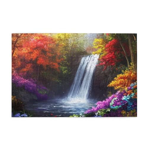 Puzzle 200 Teile Fallen Puzzle Farbe DIY Kreative Holz Jigsaws für Erwachsene mit Geschenkbox Verpackung, Impossible Herausfordernde Familie Aktivität Spiele, Deko Wohnzimmer Geschenke 35x25cm E-1081 Puzzle 200 Teile Fallen Puzzle Farbe DIY Kreative Holz Jigsaws für Erwachsene mit Geschenkbox Verpackung, Impossible Herausfordernde Familie Aktivität Spiele, Deko Wohnzimmer Geschenke 35x25cm E-1081 von Wehsaeho